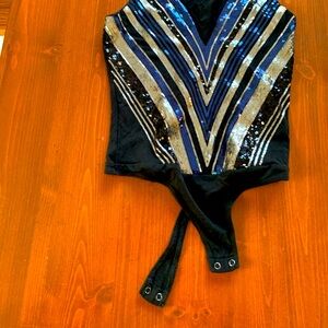 Express Women’s sequin Bodysuit